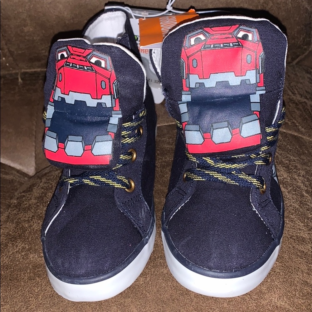 Gymboree DinoTrux High Top Sneakers Boys size 12